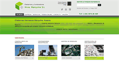 Desktop Screenshot of chatarrasycontenedoresmarquina.com